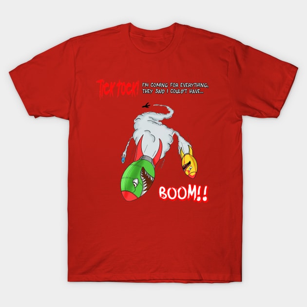 BOOM!! T-Shirt by ryza